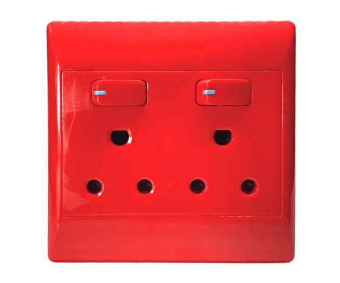DEDICATED 16A DBL SSO 4x4 FLUSH MOUNT RED STI-1110