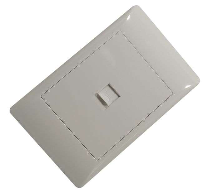2x4 RJ45 COMPUTER WALL SOCKET STI-1265