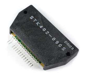 DUAL CHANNEL CLASS AB AUDIO POWER AMP STK402-090S