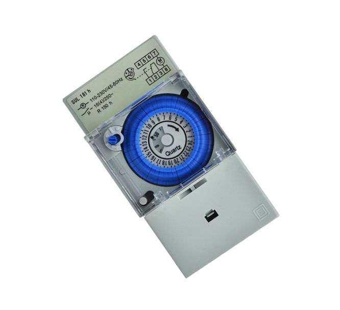 220VAC ELECTRO-MECH TIMER 16A, 48x30min SEGMENTS  TM-SUL181H