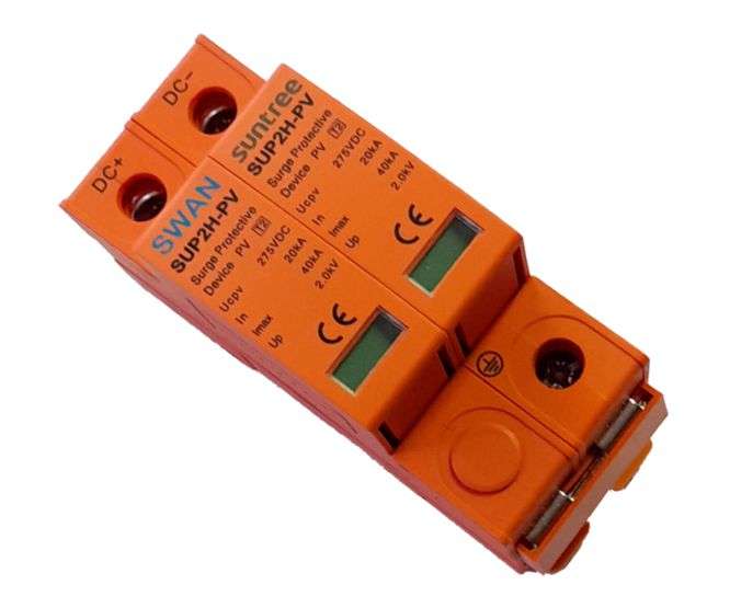 SURGE PROTECTION 40KA 2P 275VDC  DC-SUP2H-SPD-2P-275V