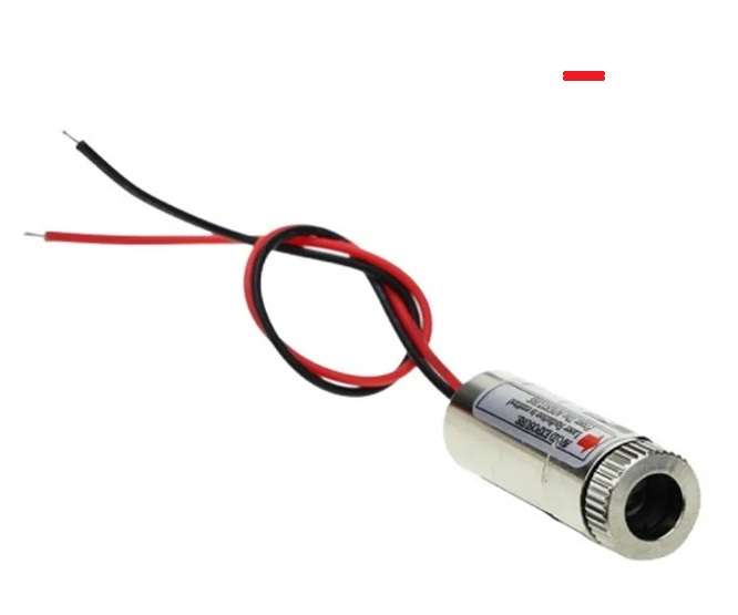 RED LASER LINE / DASH (-) MODULE 12mm 650nm 5mw 5V SYD1230