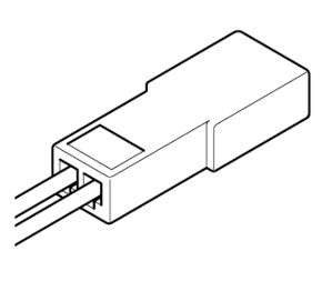 HOUSING 2W P=2.5 SYR-02T