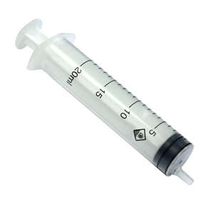 SYRINGE DISPOSABLE 20ML CS5022/7    con/syri/20/