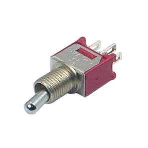 MINI TOGGLE SWITCH SPDT ON-ON SOL  T101MHZQ