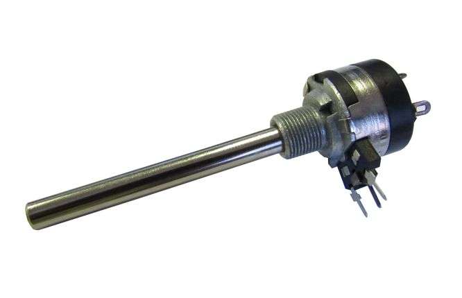 POTENTIOMETER S/T LINEAR SWITCHED PCB 50K 6x60mm SHAFT T21TH-M0607-503AI