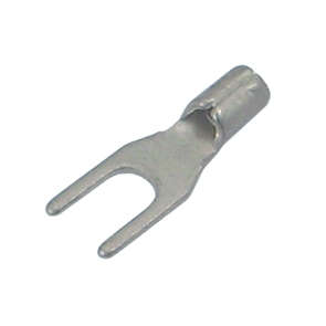 TERMINAL UN-INS FORK 4mm  TBA