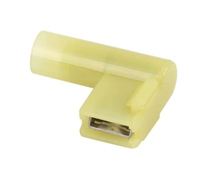 FLAG FEMALE CRIMP TERMINAL 4-6mm2 6.35mm - DEBULK FLDNY 5.5-250D