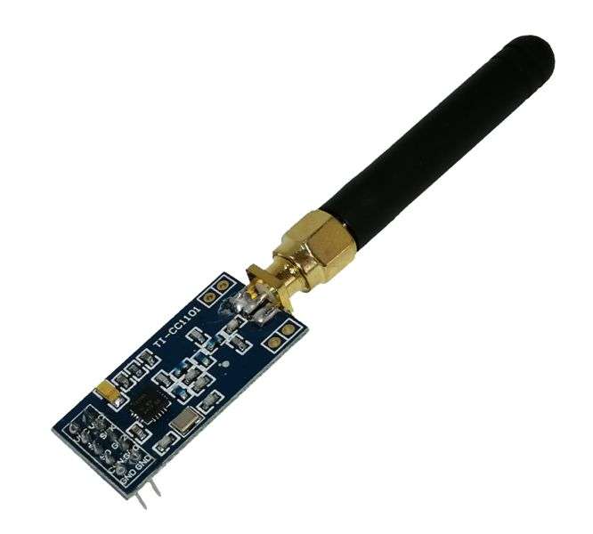 TI-CC1101 433Mhz WIRELESS RF TRANSCEIVER MODULE  MD0042