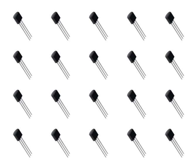 PNP TRANSISTOR TO92 40V 0.6A EBC -5000 /BOX 2N4403G