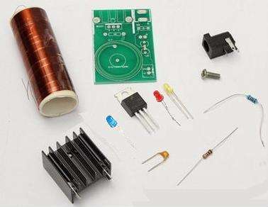 TESLA COIL KIT 5-12VDC  TS-DIY-TC / 170593