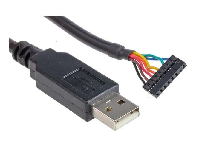 USB TO UART / TTL INTERFACE CABLE 3.3V TTL-232R-3V3-2MM