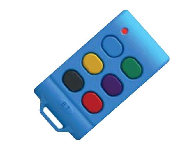 TX 6 BUTTON RC DUAL 434MHZ 01224-000 TX6-RC-DUAL