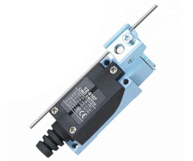 LIMIT SWITCH DPST NO+NC 5A 250VDC WITH ROD ON LEVER 56x21 LS-TZ-8107