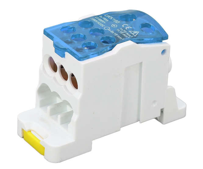 POWER DISTR BLOCKS 160A 1000V S/I=10-70 S/O=7X16 UKK160