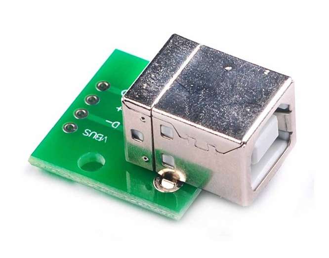 USB 2.0 B TO SIL CONVERTOR BOARD USB-B-FEM