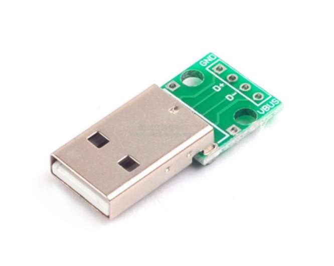 USB 2.0 MALE TO SIL CONVERTOR BOARD USB-MALE