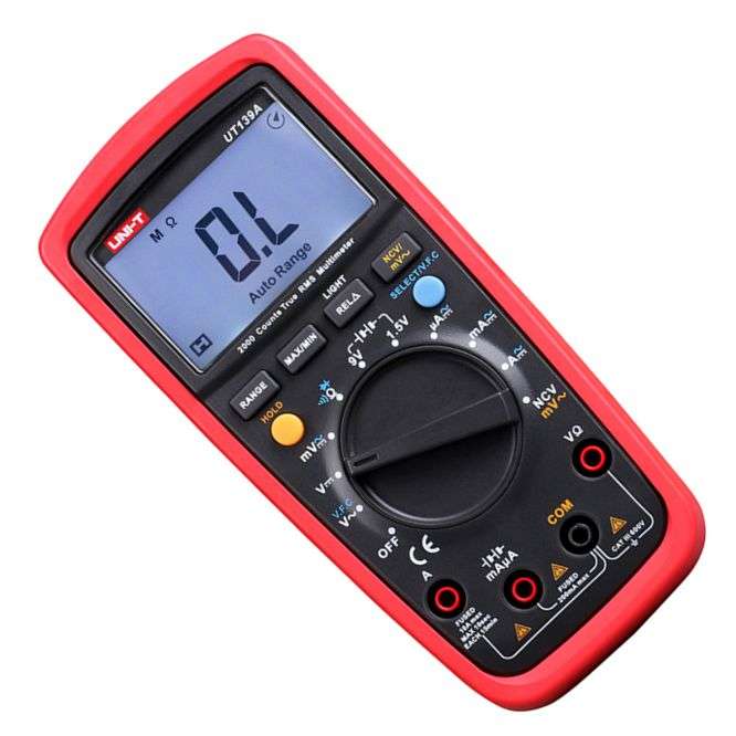 TRUE RMS DIGITAL MULTIMETER CAT-III 600V UT139A