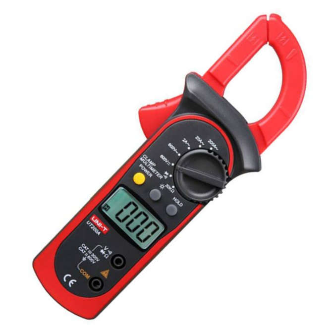 DIGITAL CLAMP MULTIMETER 2-200A ACA, 660VAC/DC UT200A