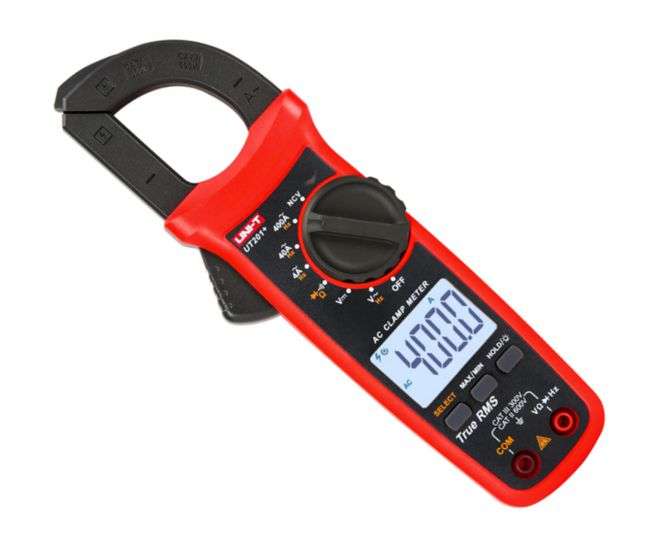 CLAMP METER 400A ACA, 600V,  VOLT, RES , CONT  UT201+