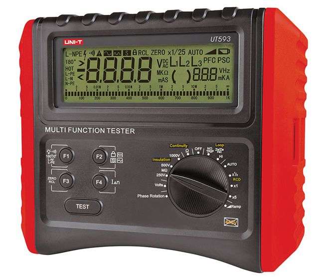 MULTIFUNCTION INSTALLATION / RESISTANCE TESTER / APPLIANCE UT593