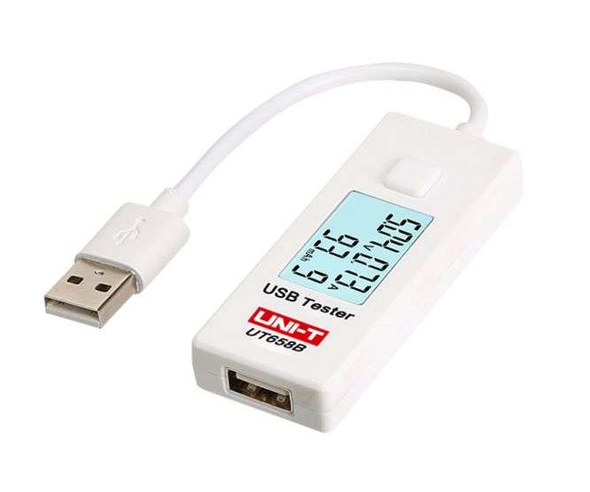 DIGITAL USB PORT TESTER 3-9V WITH LCD UT658B