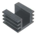 HEATSINK TO220 BLACK 3.2mm HOLE 15x30x20mm 170511