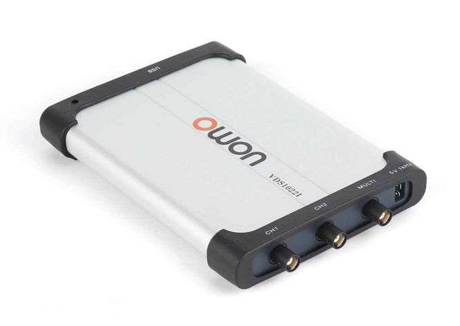 USB PC OSCILLOSCOPE 25MHz 2-CH 100MSa/s  VDS1022I