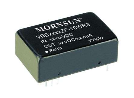DC-DC CONVERTER DIP I=12 O=3.3V 2.4A 10W VRB1203ZP-10WR3