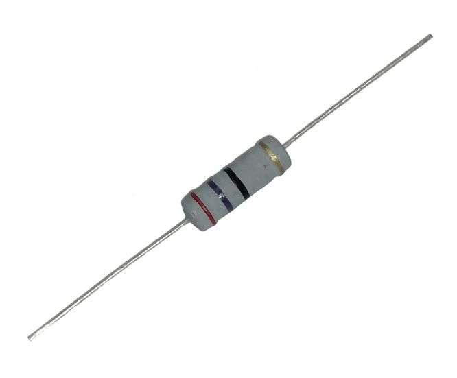RESISTOR 5W ROUND W/W 3W 27E 5% WR500S-27E-J-TB