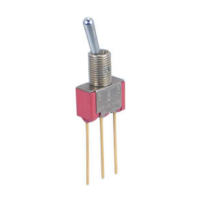 MINI TOGGLE SWITCH SPDT ON-OFF-(ON) W107SPYW7BE