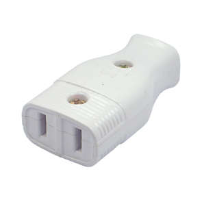 SOCK AC 2P FLT US INL 10A@250V  WH4615