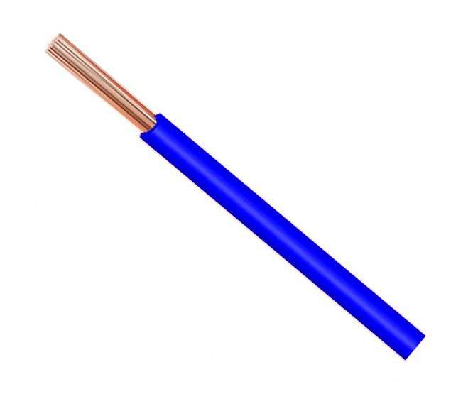 WIRE M/S CSA=0.5 O=2.5 BLUE - PER METER UL1015-STR-AWG20-BL