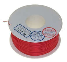WIRE WRAPPING WIRE AWG30 RED 193m/REEL AWG30-RED