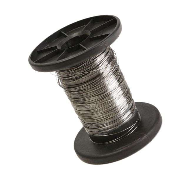 STAINLESS STEEL SS 304 WIRE 0.3mm - PRICED PER METER WIRE SS 304 0.3MM *DBK*