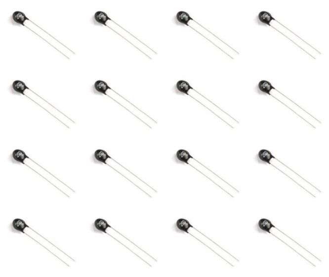 THERMISTOR NTC BEAD D=2mm 10K 1% - 500/BAG MF52E-103F-3950FA