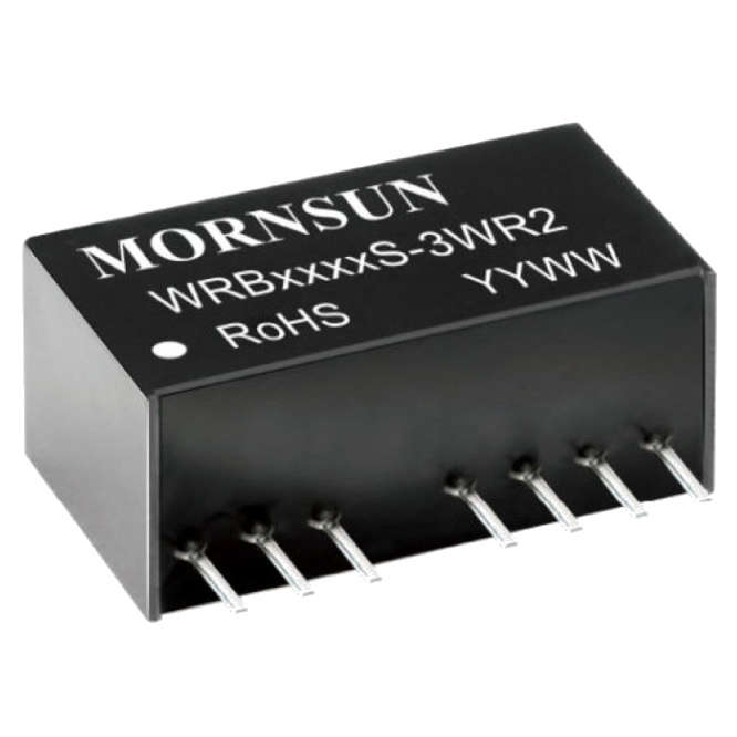 DC-DC CONVERTER SIP IN=24V OUT=24V 0A125 3W WRB2424S-3WR2