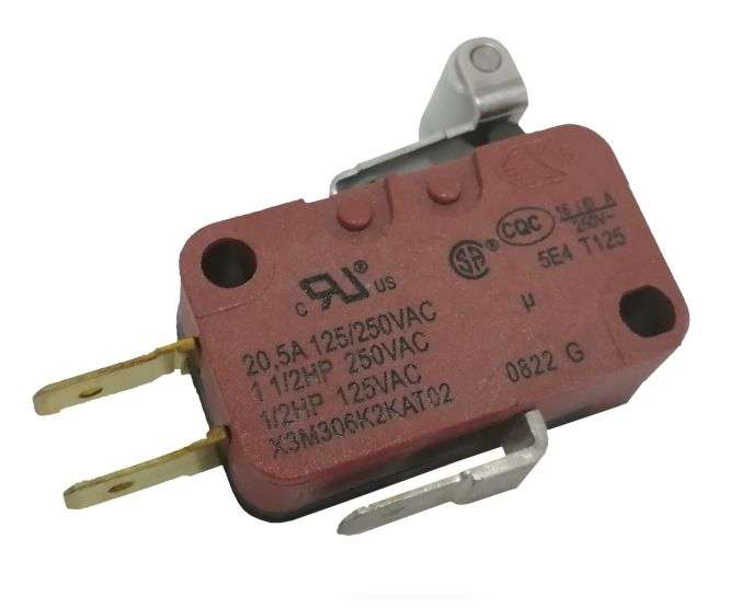 MICRO SWITCH SPDT ROLLER LEVER 20A 250VAC X3M306K2KAT02