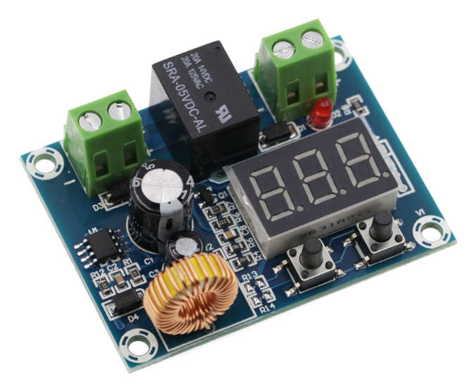 PROGRAMMABLE LOW BATTERY CUTOUT MODULE 12-36V 10A 1.5W XH-M609