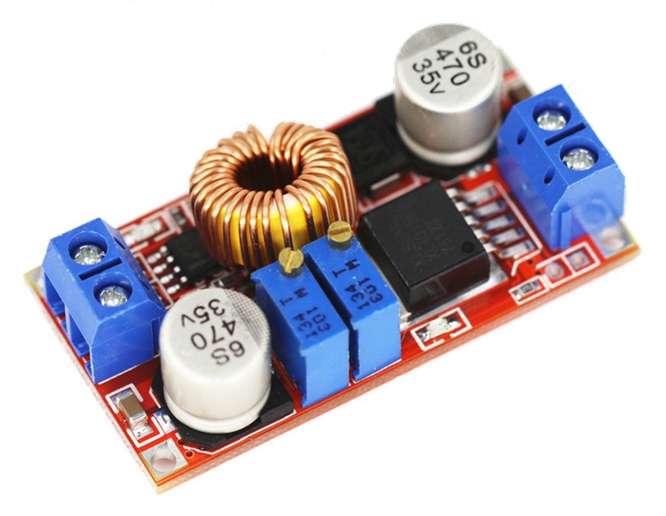 DC-DC STEP-DOWN I=5-32V O=1-30V 20W ADJ CURRENT XL4015