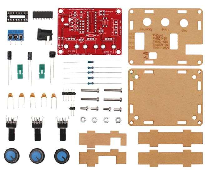 FUNCTION / SIGNAL GENERATOR DIY KIT UNASSEMBLED XR2206CP-DIY