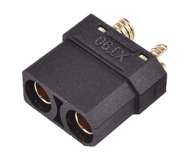 BATTERY CONNECTOR SOCKET / FEMALE XT60-BK