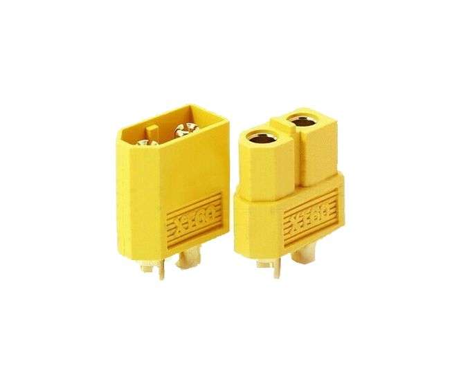 IN-LINE BATTERY CONNECTOR 2WAY 30A 500V 2PCS SET                     XT60-FM / 200100