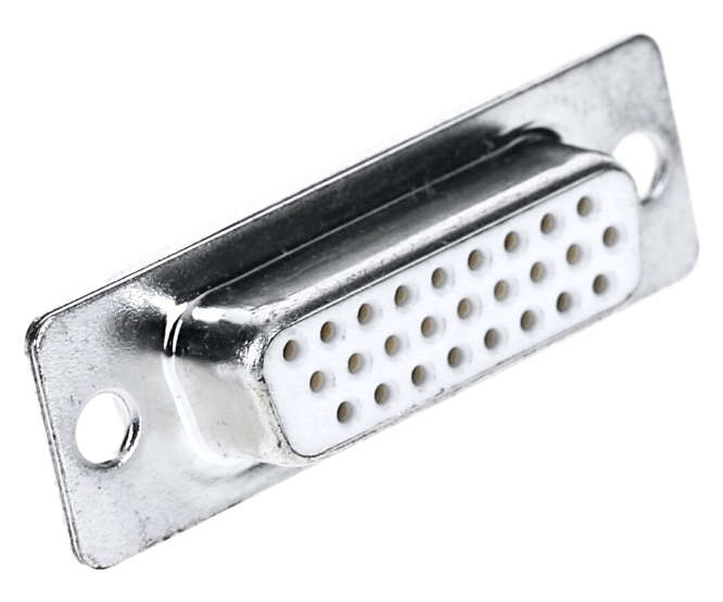 SOCKET D-SUB 26W VGA PANEL MNT SOLDER METAL YCS26S