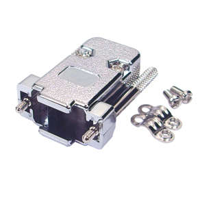 COVER 9W D-SUB SILVER THUMB-SC  YDL09C