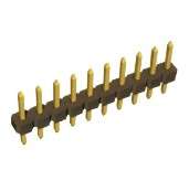 2mm HEADERS STRIPS 2WAY TH=8.7mm PHSS02G20
