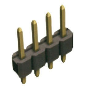 HEADER SIL STRAIGHT 4W 2.54 TH=15mm 04MPS2