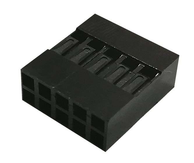HOUSED SOCKETS DIL 2.54mm 10W YY092C10