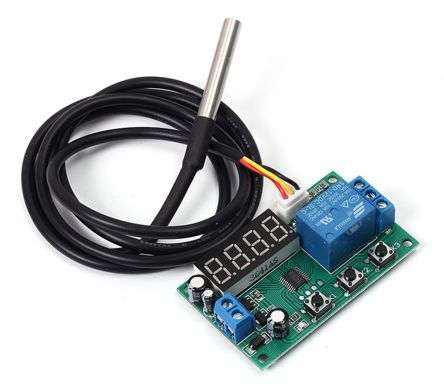 TEMP SENSING BOARD 12VDC -40~125C W/PROBE  YYW-1 / 180364