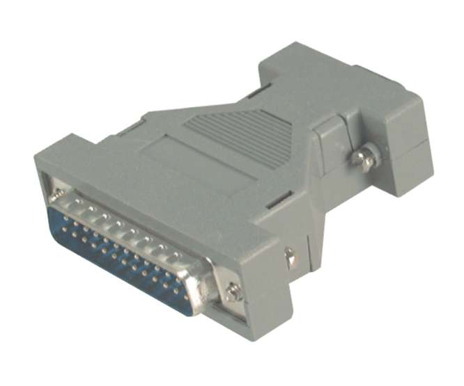 ADAPTER D-SUB 09S-25P STD GREY ZG0925FM